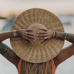 Sterling silver Circle for Life Ring.