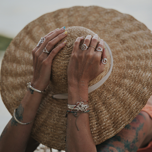 Sterling silver Gratitude Ring