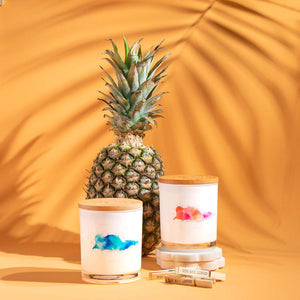 St. Croix Watercolor Candles.