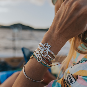 5mm sterling silver Strength Bracelet