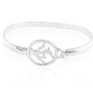 Sterling silver elkhorn bracelet