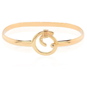 14kt gold Karma bracelet