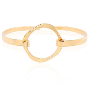 Circle of life bracelet in 14 kt gold