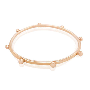 Dreamcatcher bangle in rose gold