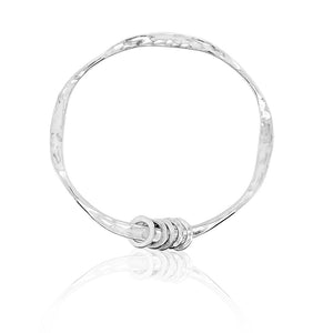 Jingle jangle bangle in sterling silver