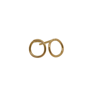 Geometric Post Earrings-ib designs