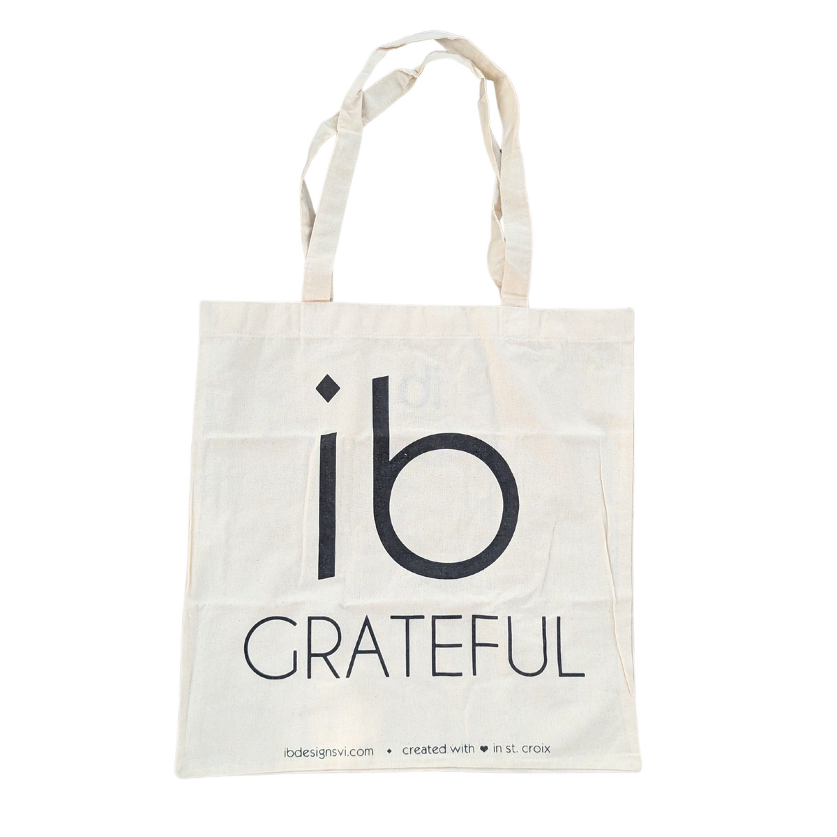 ib grateful canvas tote
