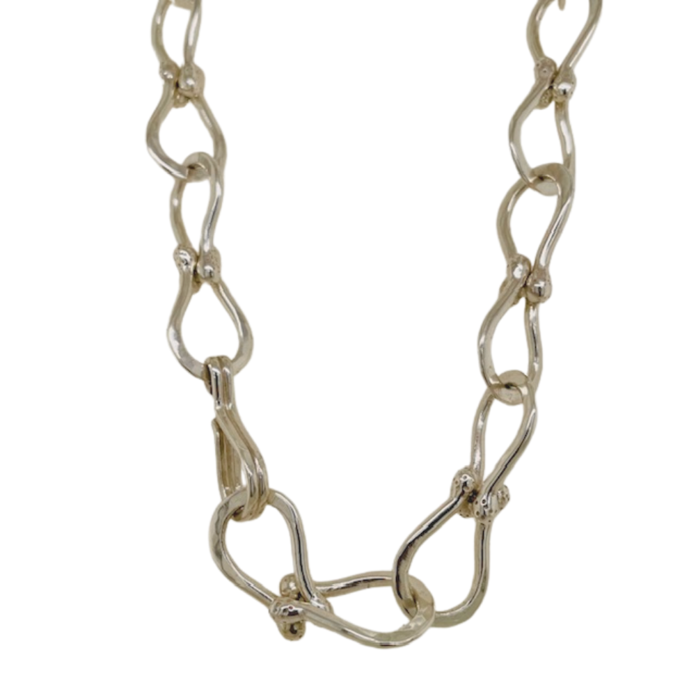 Sterling silver Amani Necklace.