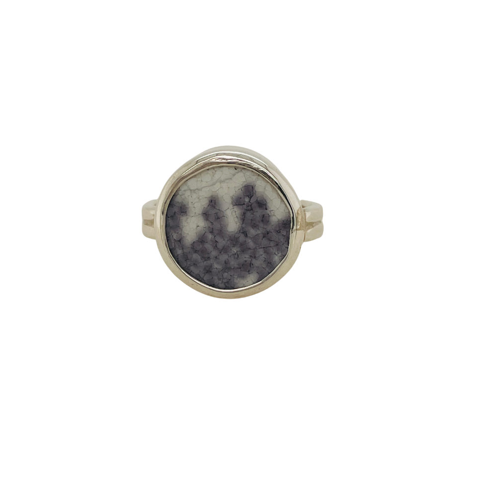 Sterling silver light purple Chaney Ring