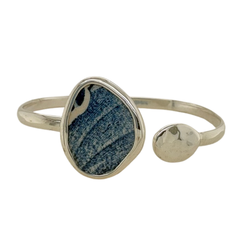 Sterling silver blue Chaney Cuff