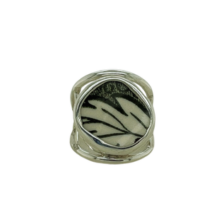 Sterling silver green Chaney Ring