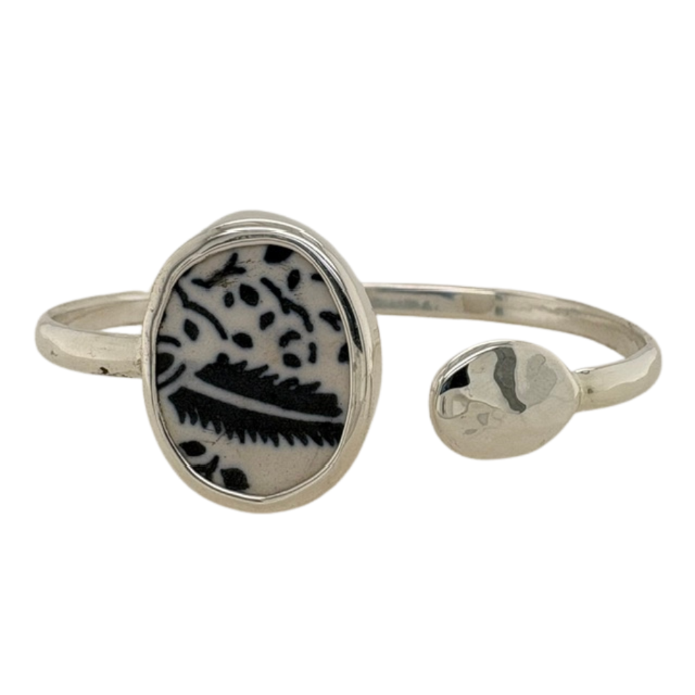 Sterling silver black Chaney bracelet