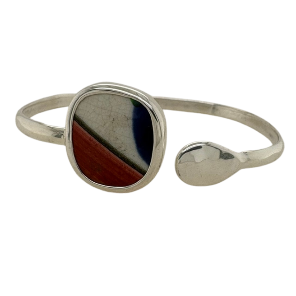 Sterling silver red Chaney Cuff