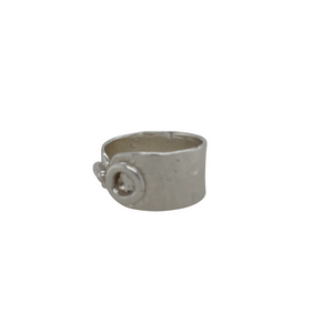 Sterling silver ring.