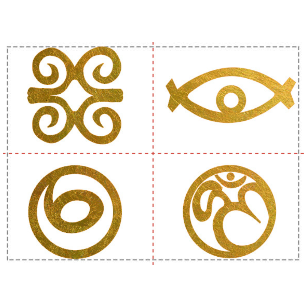 ib Metallic Tattoos