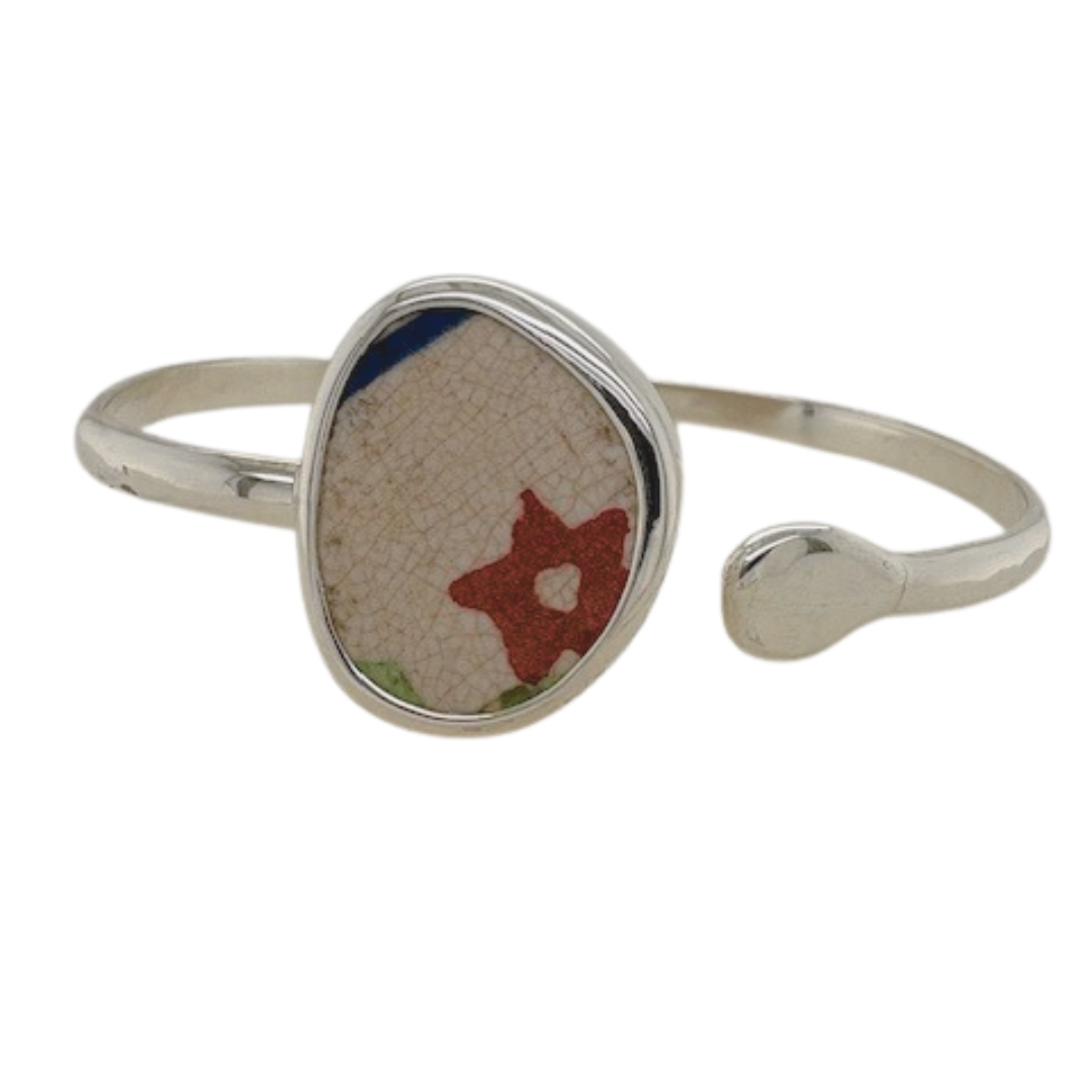 Sterling silver multicolor Chaney Cuff.