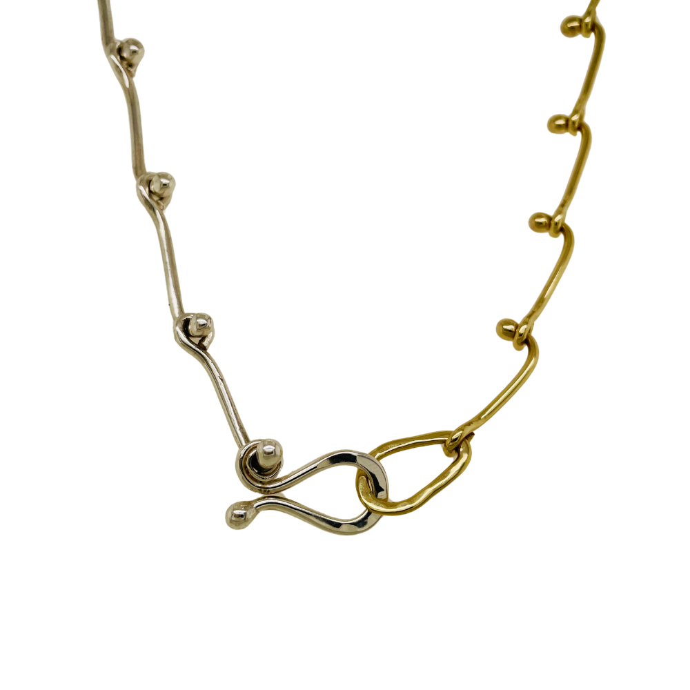 Ball and Link Necklace