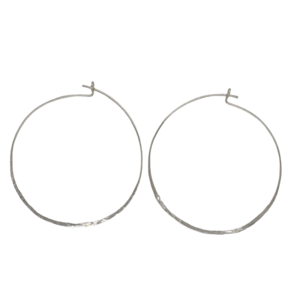 Sterling silver Hoop Earrings