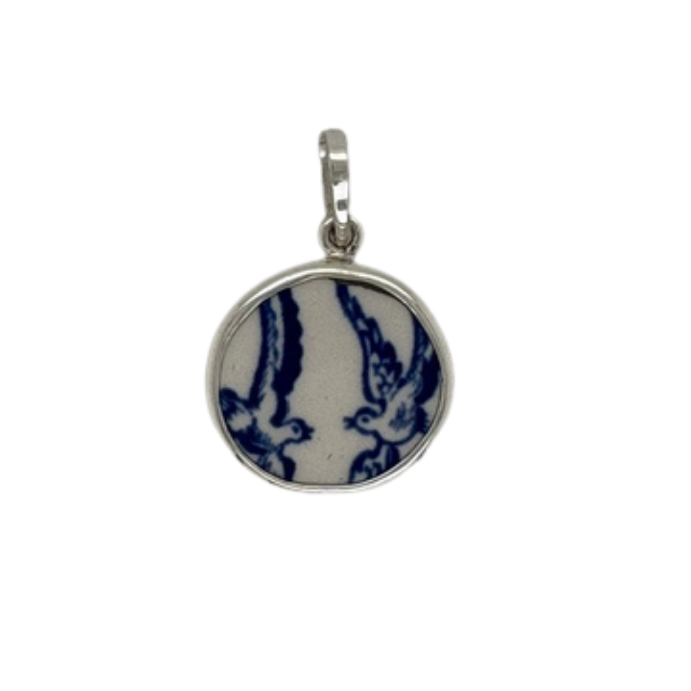 Sterling silver Chaney pendant.