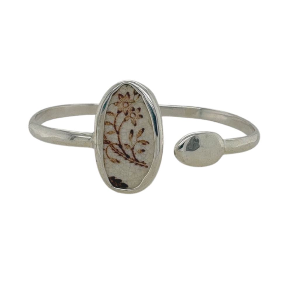 Sterling silver brown Chaney Cuff
