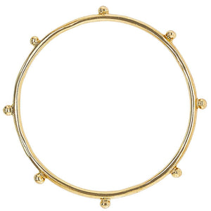 Dreamcatcher bangle in yellow gold