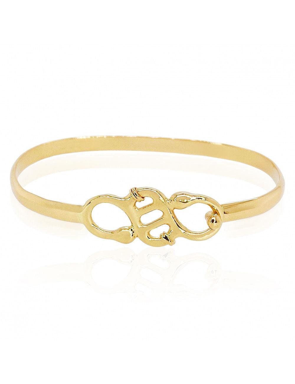 14kt gold Helix bracelet