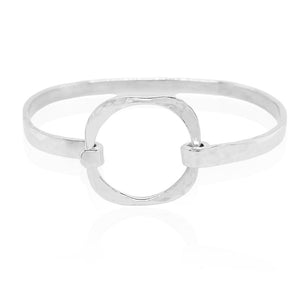 Circle of life bracelet in sterling silver