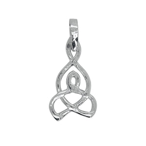 Intricate pendant in sterling silver.