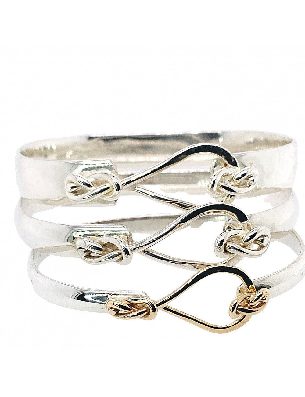 Infinity Collection — Signature Sterling Silver & 14k Gold Knot Jewelry ...